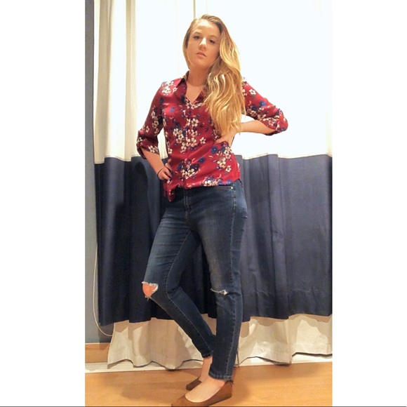 FORTUNE + IVY christelle Button Down Blouse - Picture 2 of 4